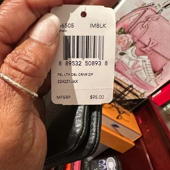 ❤️♥️❤️♥️NWT Coach Double Corner Zip Wristlet - Picture 12 of 12